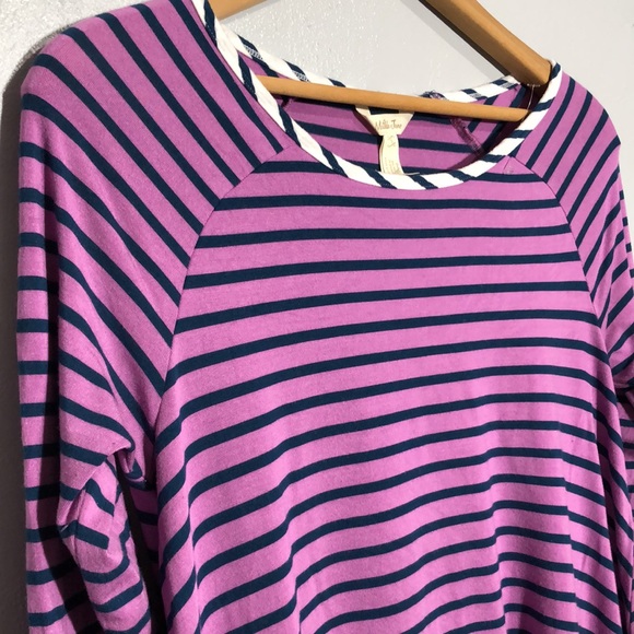 MATILDA JANE | Women’s No Limitations Contrast Stripe Tunic Top size Small - Picture 3 of 9